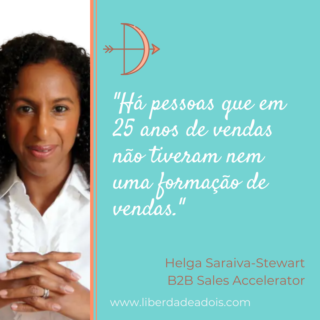 formação em vendas - Helga Saraiva-Stewart